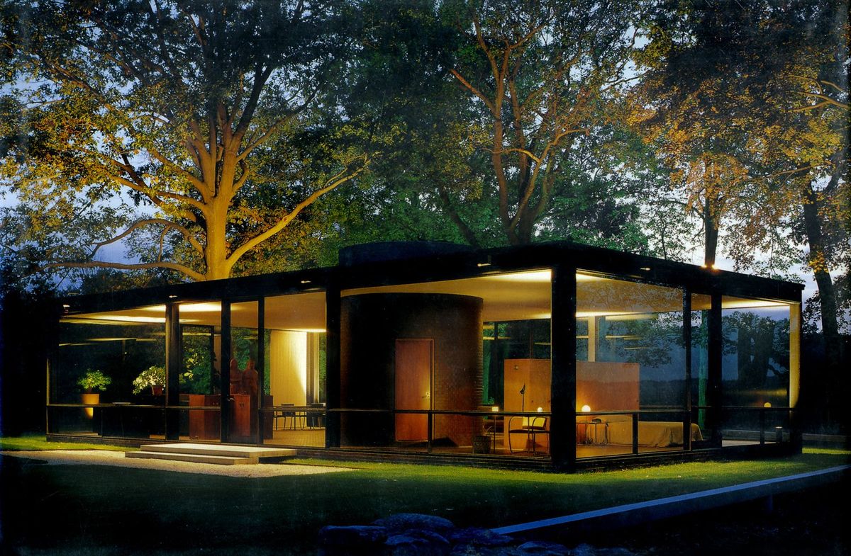 Grand Homes & Gardens Mid-Century Modern Philip Johnson, David Whitney Evolution of the Glass House