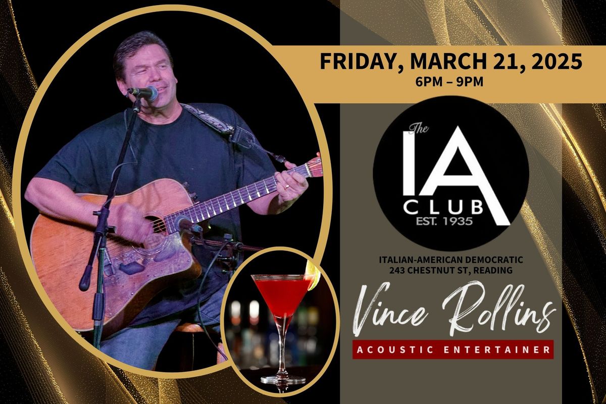 Vince Rollins at IA Club