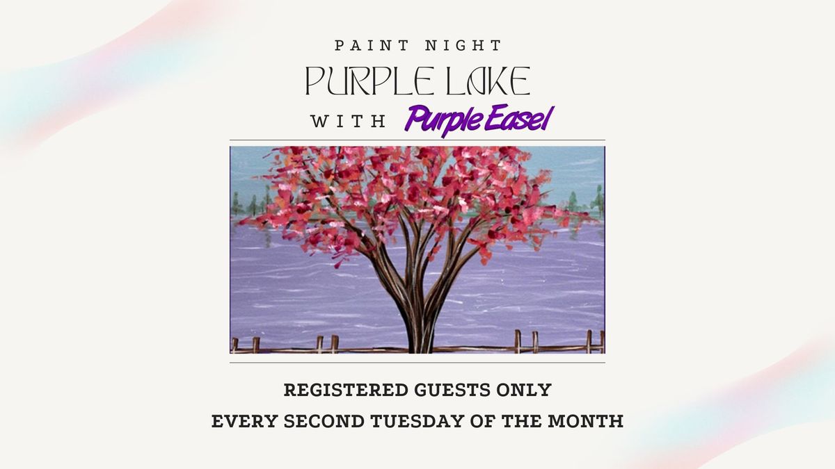 Paint Night: Purple Lake