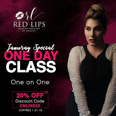 Red Lips Makeup Artistry By Osleivy Llano