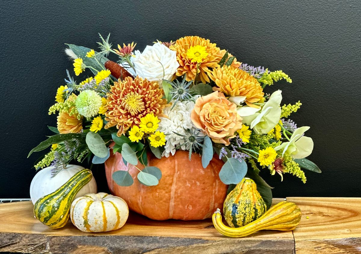 Thanksgiving Pumpkin Piece Workshop