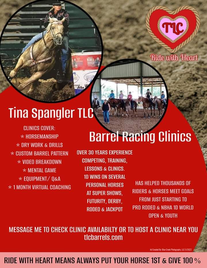 TLC Barrel Racing & Horsemanship Clinic 