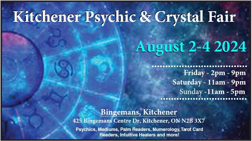 Kitchener Psychic & Crystal Fair