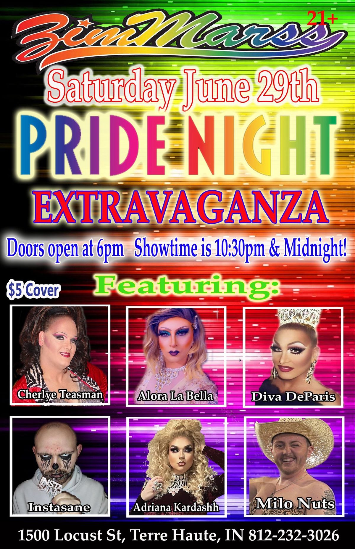 ZimMarss Pride Night Extravaganza!!