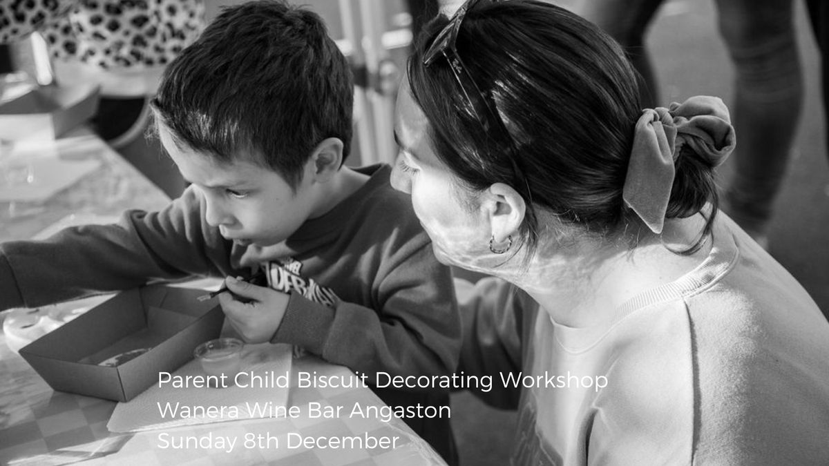 Parent Child Christmas Biscuit Decorating Workshop in Angaston