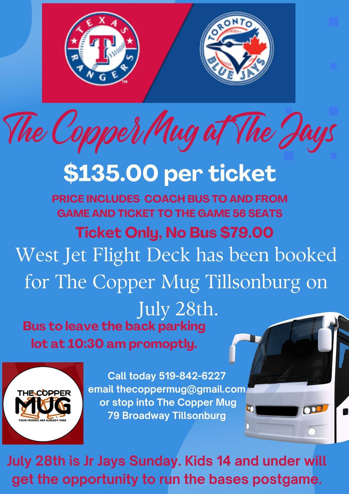 Tillsonburg Copper Mug at The Jays