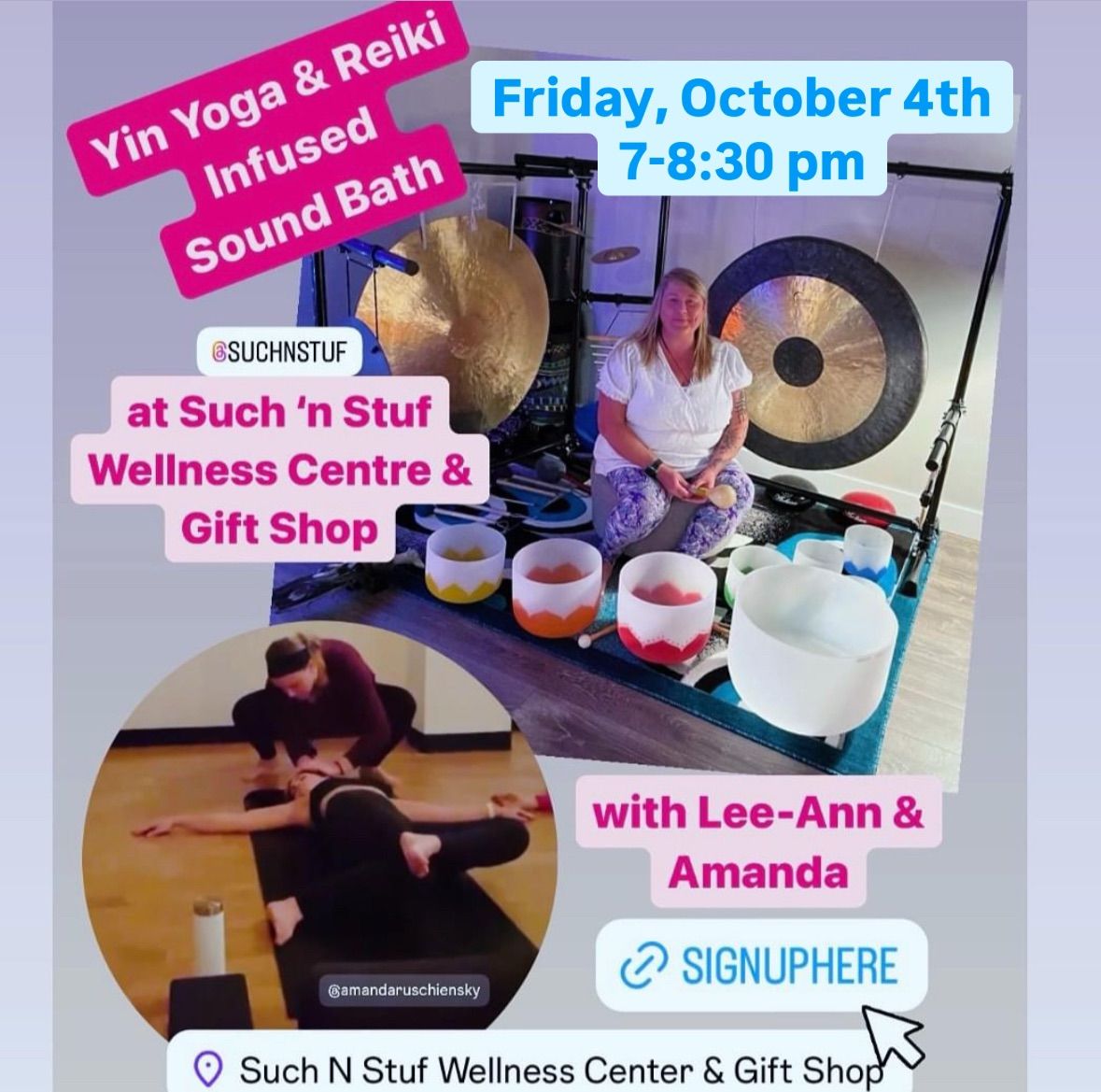 Yin Yoga & Reiki Infused Sound Bath