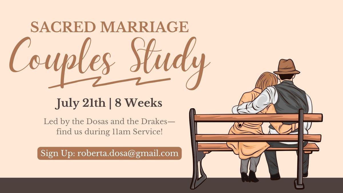 Sacred Marriage Couple's Bible Study