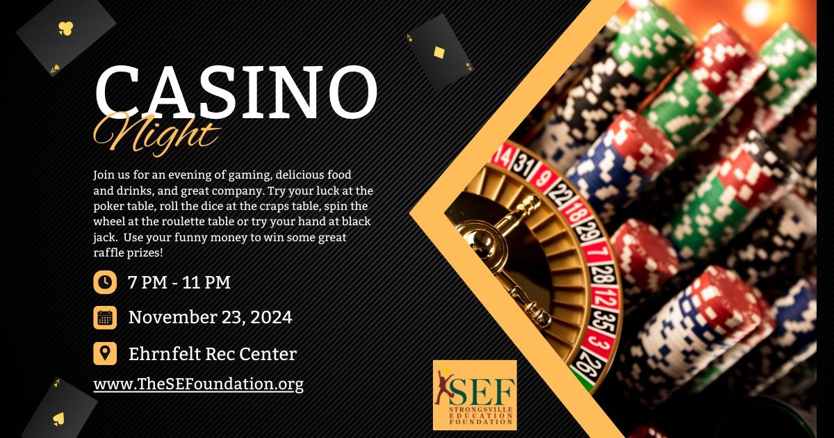 Strongsville Education Foundation Casino Night 