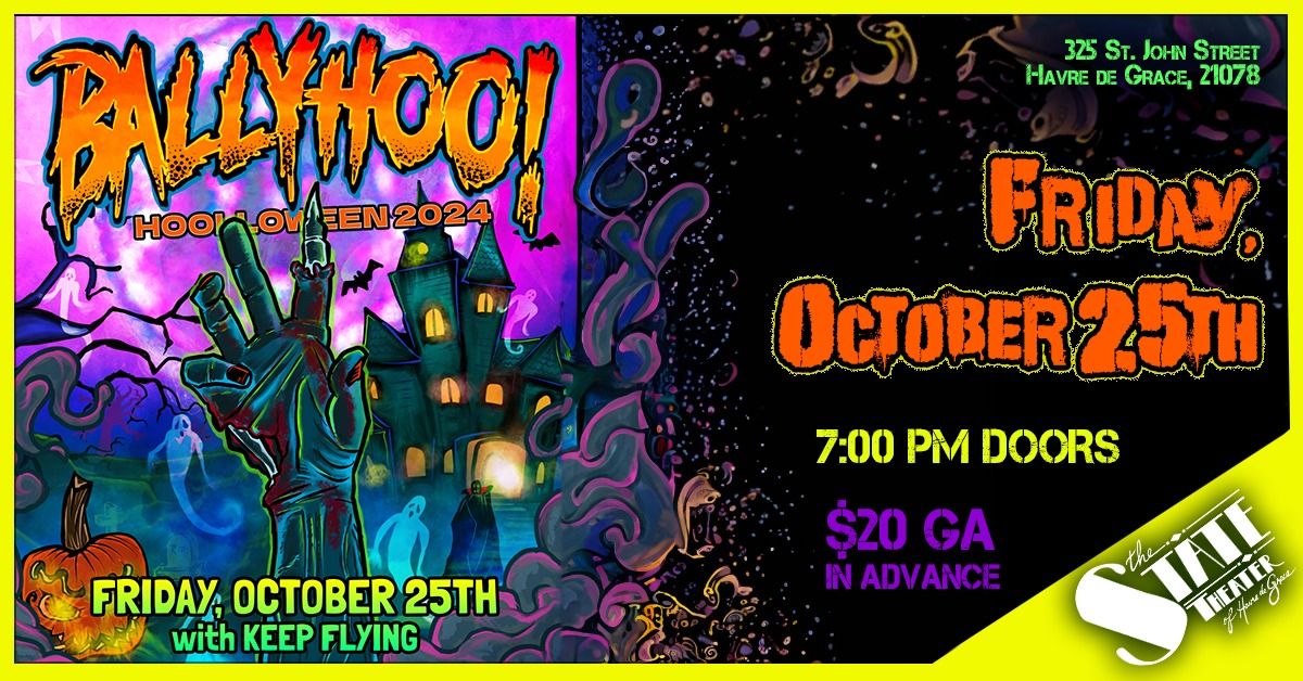 BALLYHOO! Hoolloween 2024 - NIGHT 1