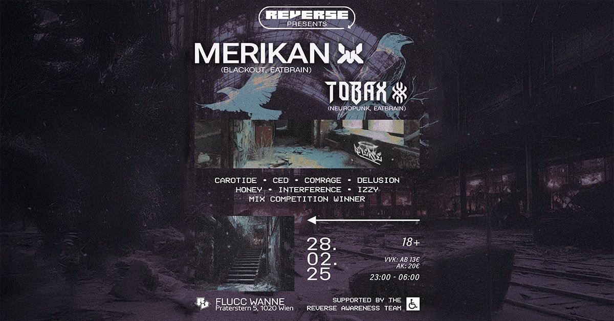 Reverse presents Merikan & Tobax