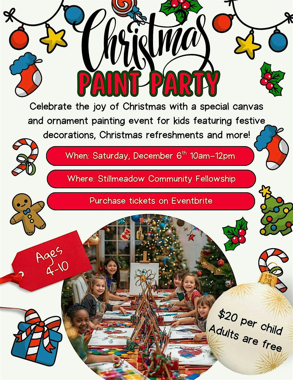 Christmas Paint Party