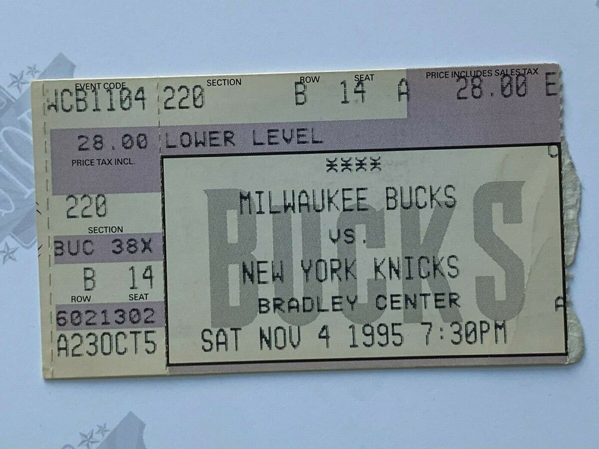 New York Knicks at Milwaukee Bucks Tickets