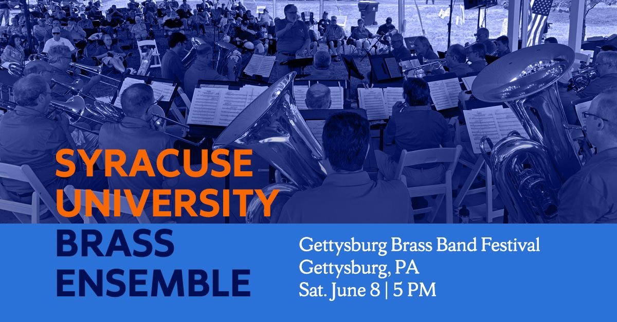 SU Brass at Gettysburg Brass Band Festival
