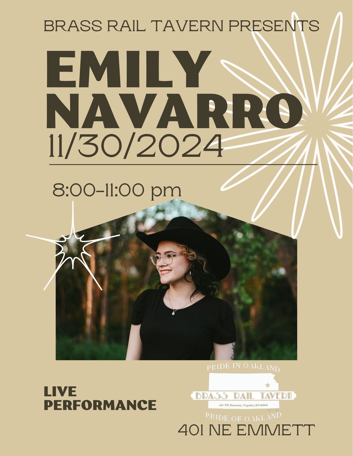 Shes Back!   Emily Navarro @ the Brass Rail