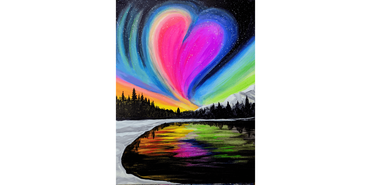 Heavenly Heart - Paint and Sip in Tyler | Classpop!\u2122