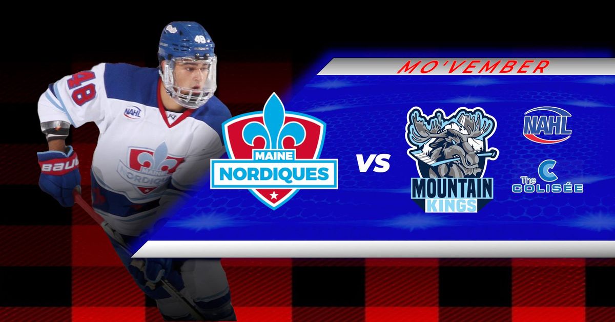 Nordiques vs Mountain Kings- Mo'vember Presented by Gippers