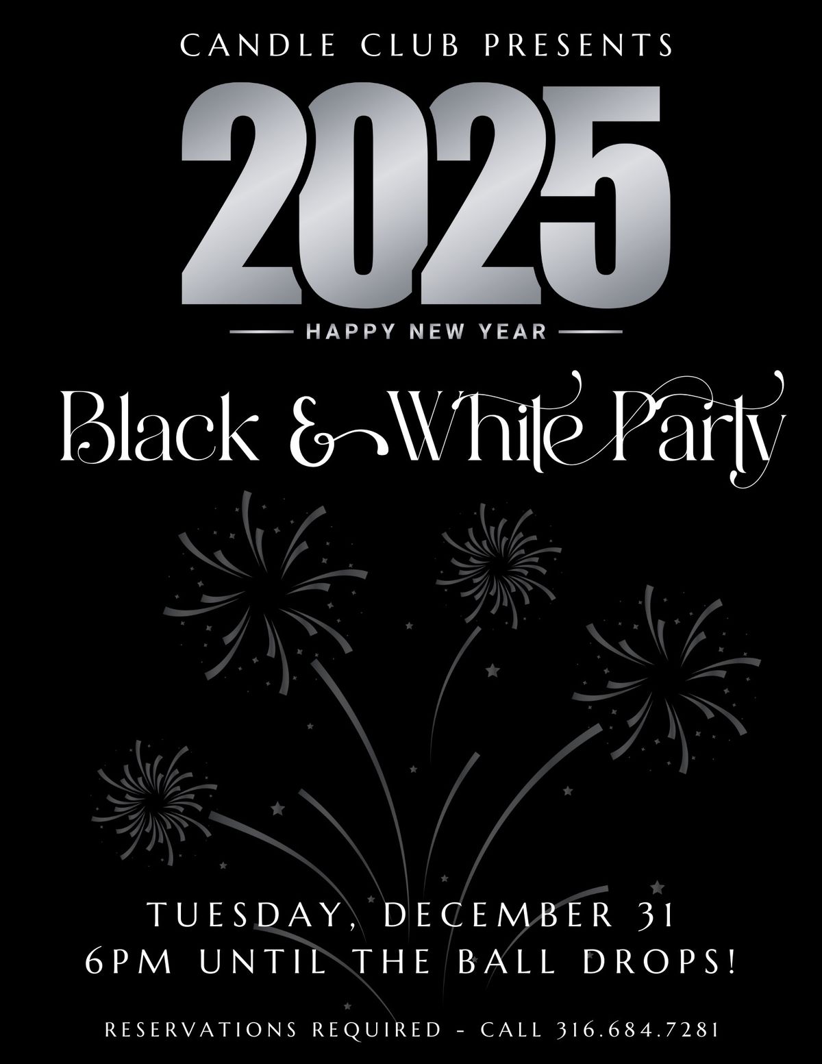 New Year\u2019s Eve Black & White Gala