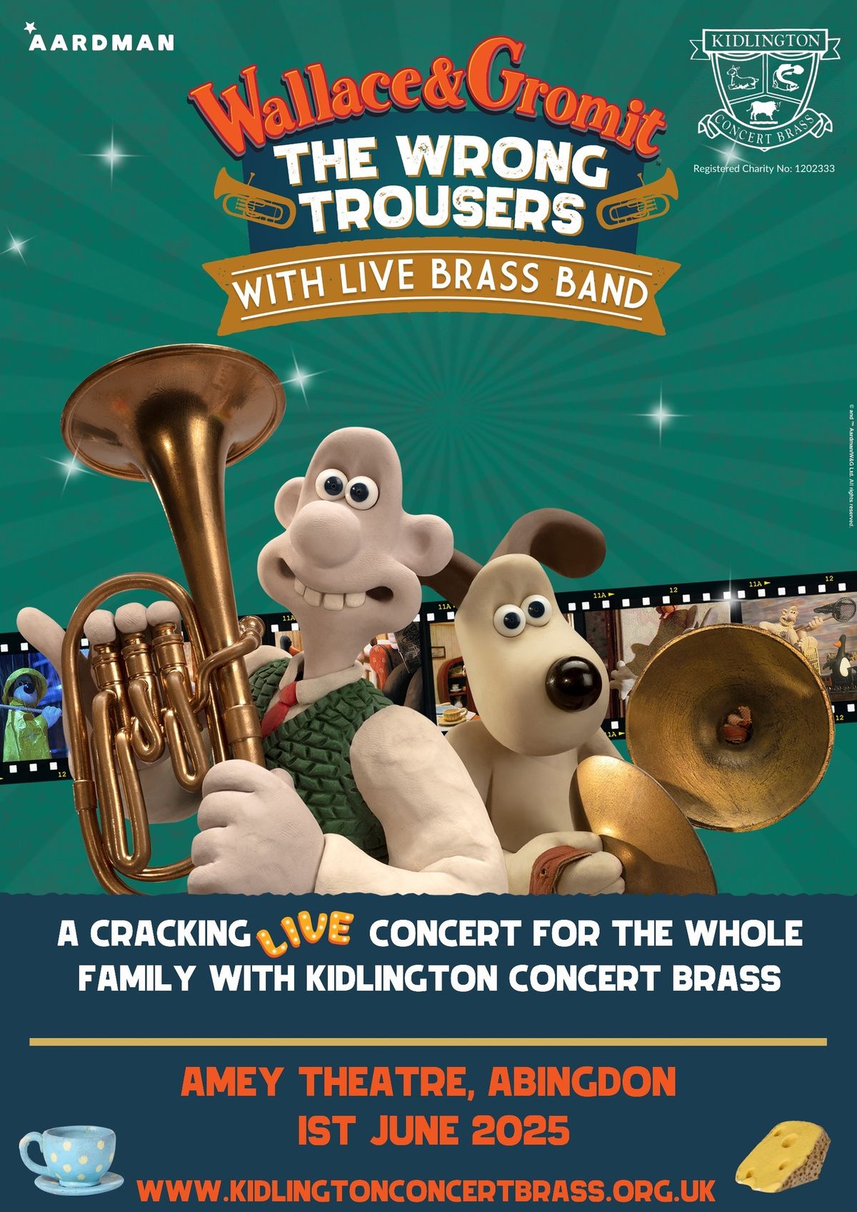 Wallace and Gromit in The Wrong Trousers!