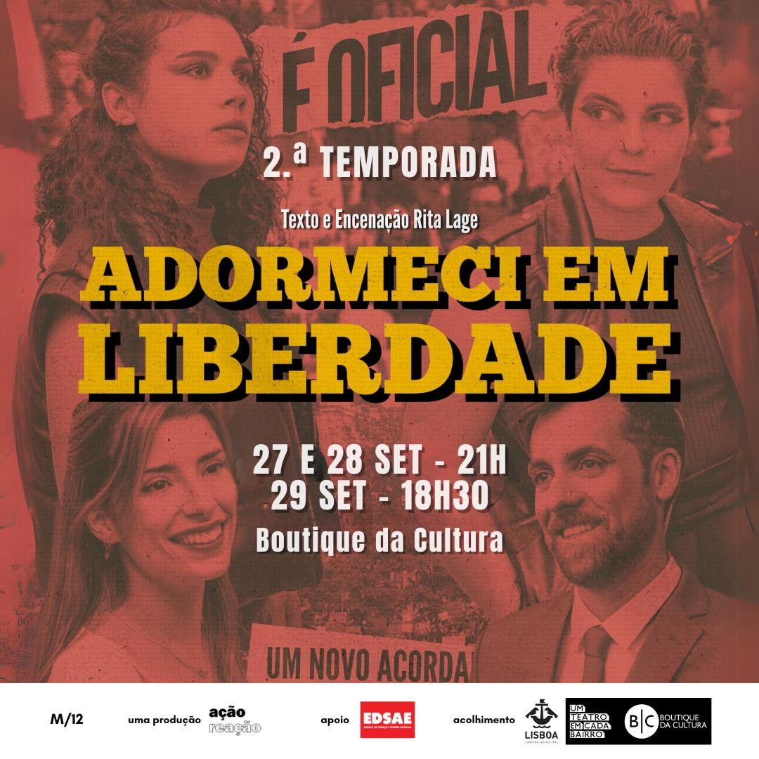 Adormeci em Liberdade