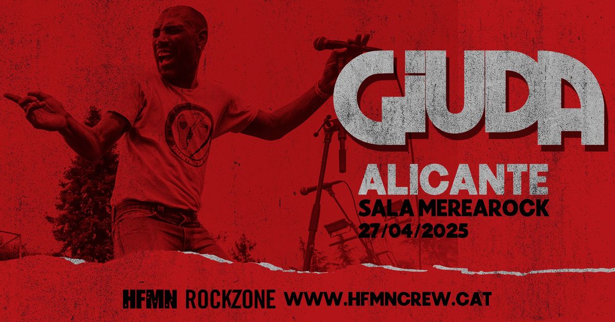 Giuda (27\/04\/2025) ALICANTE @ Sala Marearock