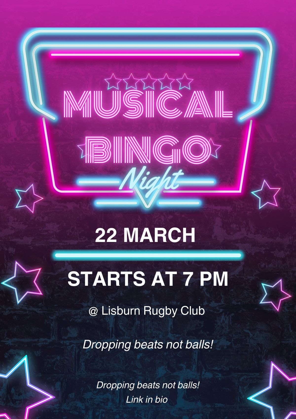 Musical Bingo Lisburn 