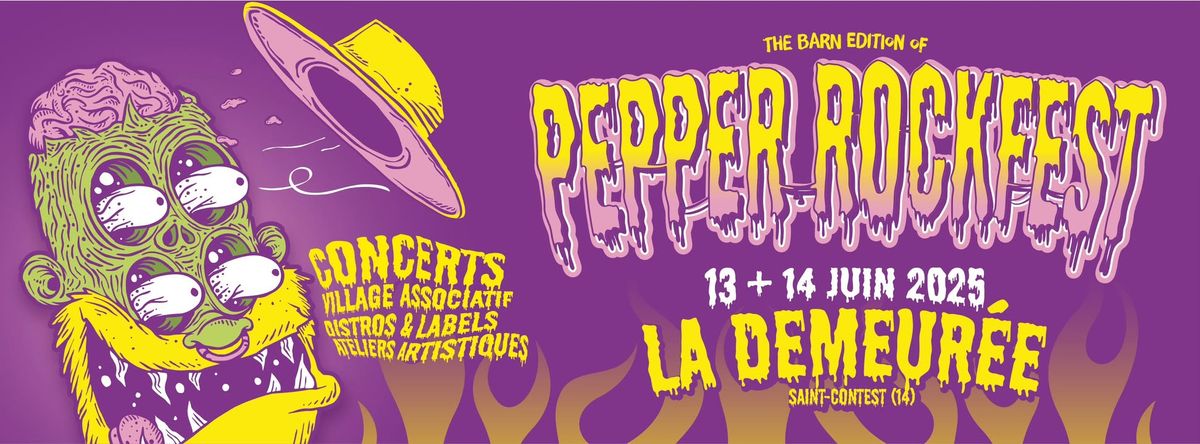 PepperRockFest #XI : "The Barn Edition" at La Demeur\u00e9e