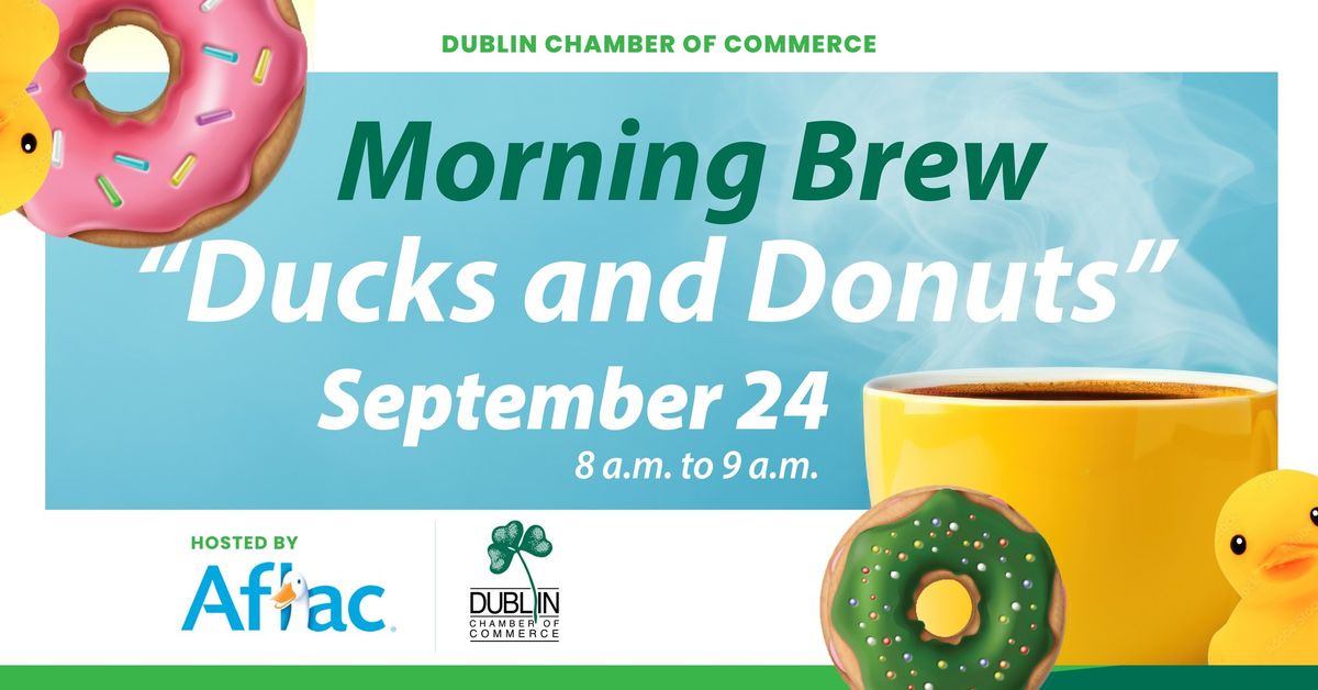 Morning Brew "Ducks and Donuts" with Aflac