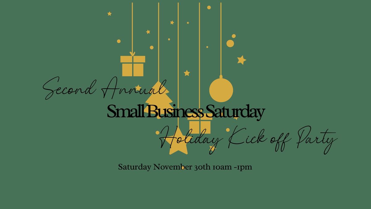 Small Business Saturday 