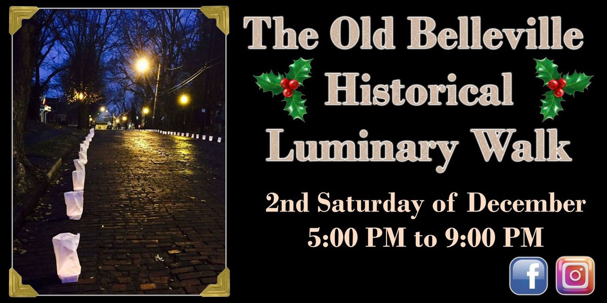 The 10th Annual Old Belleville Historical Luminary Walk 