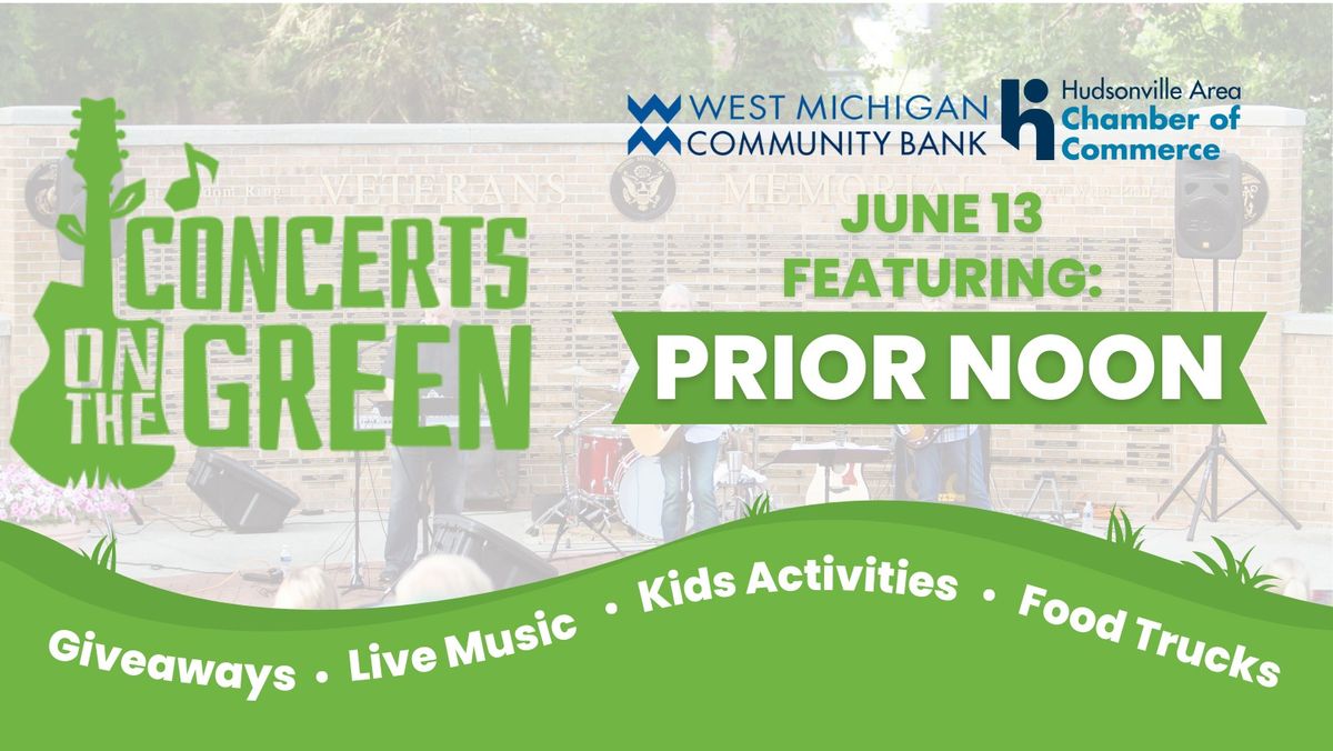 Concerts on the Green - Prior Noon