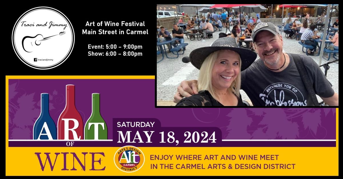 Traci and Jimmy - Art of Wine Festival