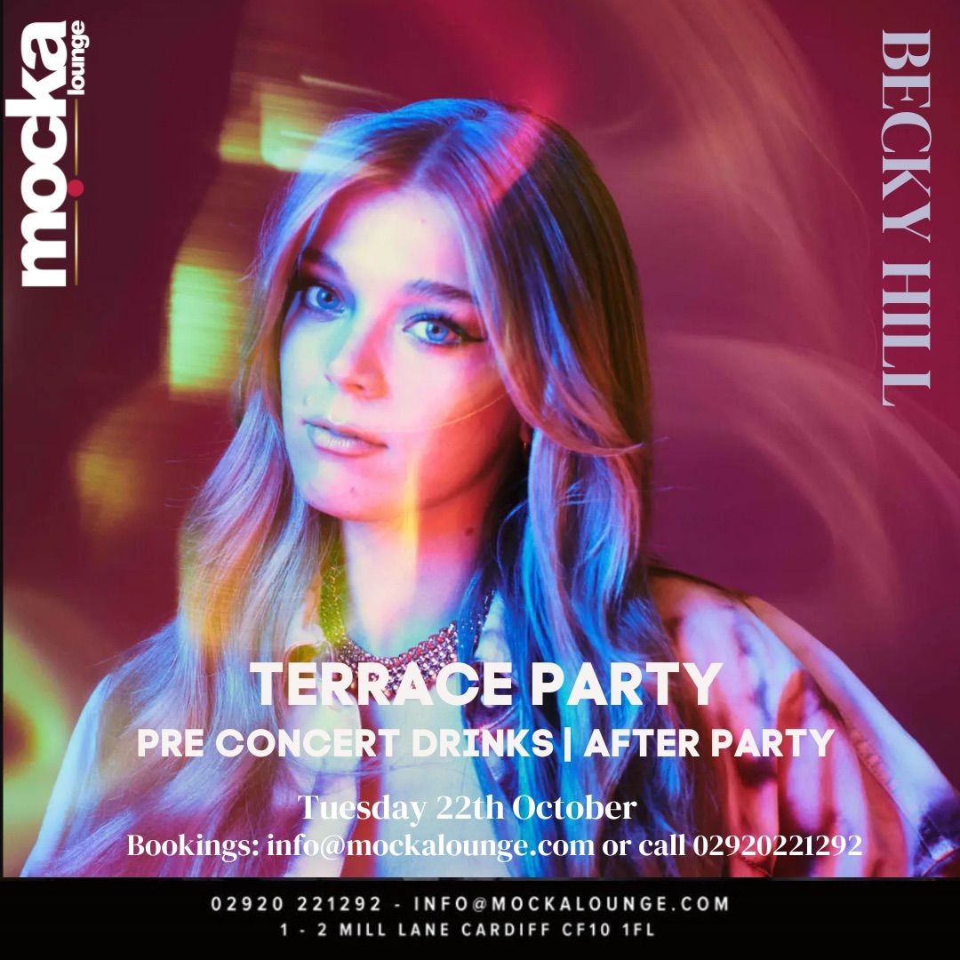 Becky Hill Pre Drinks and After Party 