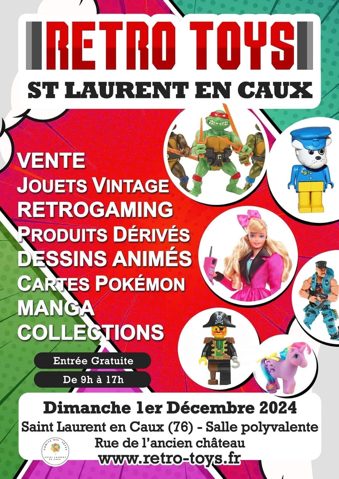 RETROTOYS Saint Laurent en Caux  (dept 76) 