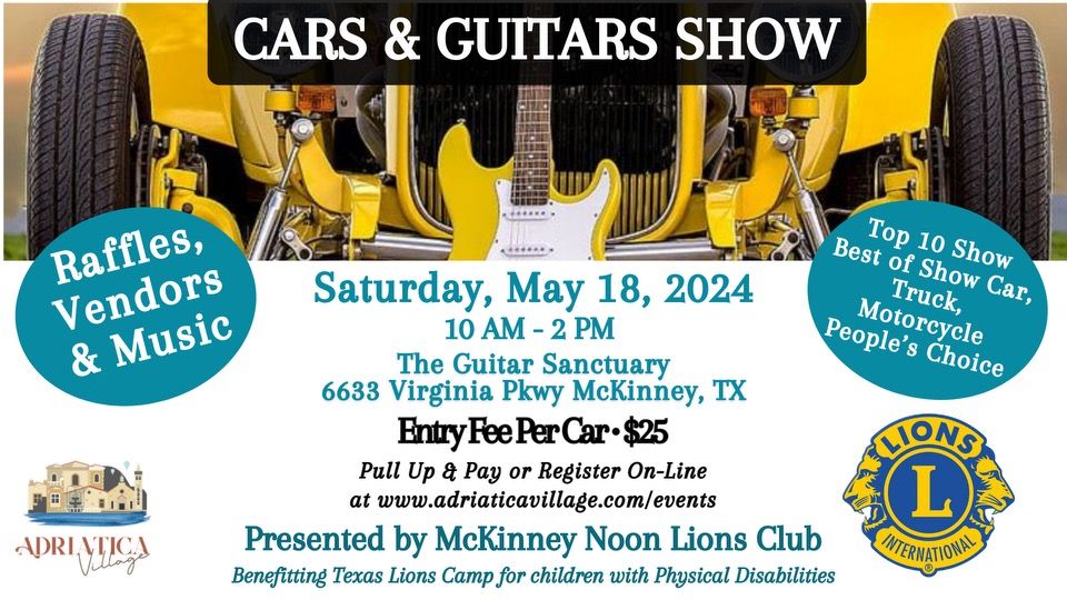 Guitar Sanctuary Car Show