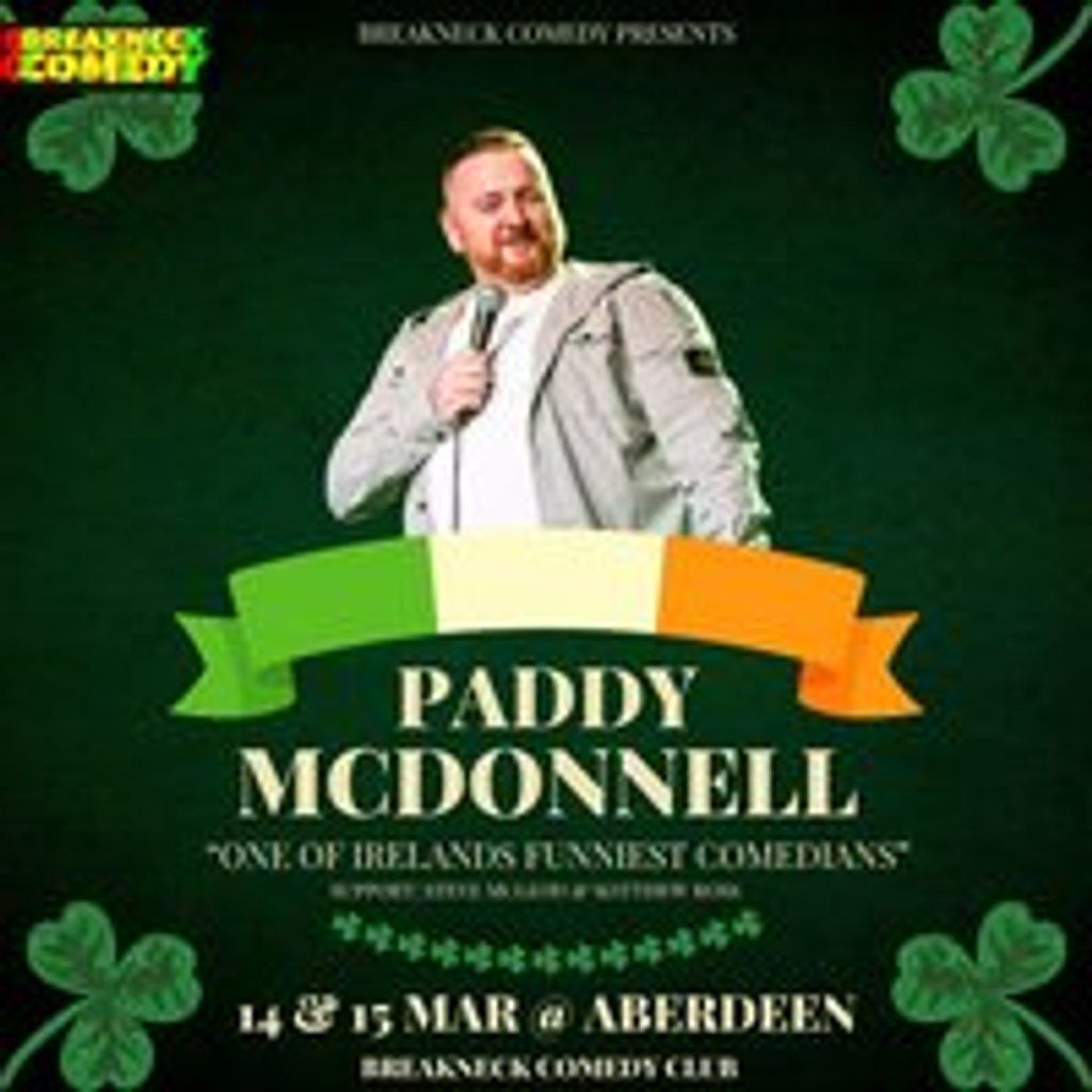 PADDY MCDONNELL : Live