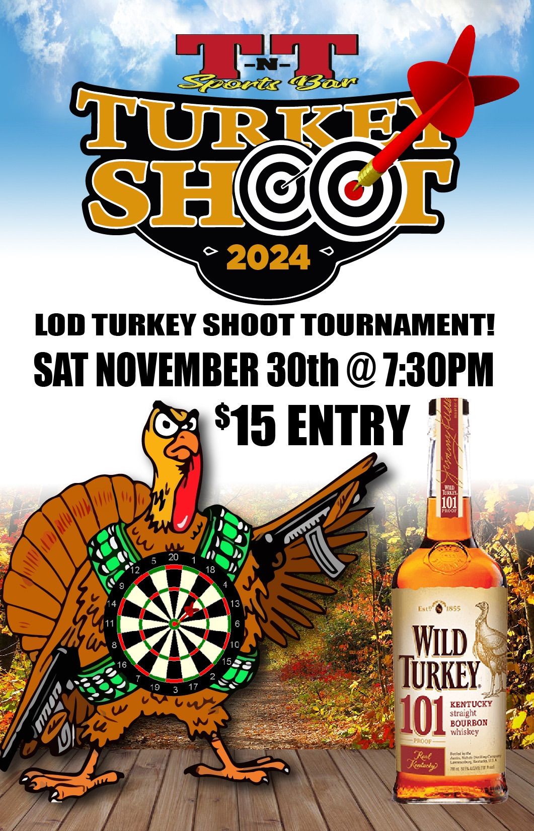 Turkey Shoot Steel Tip Tournament