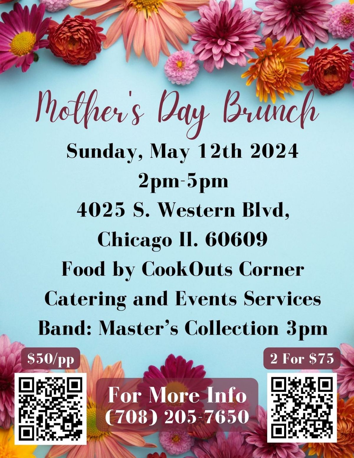 Bottomless Mother's Day Brunch
