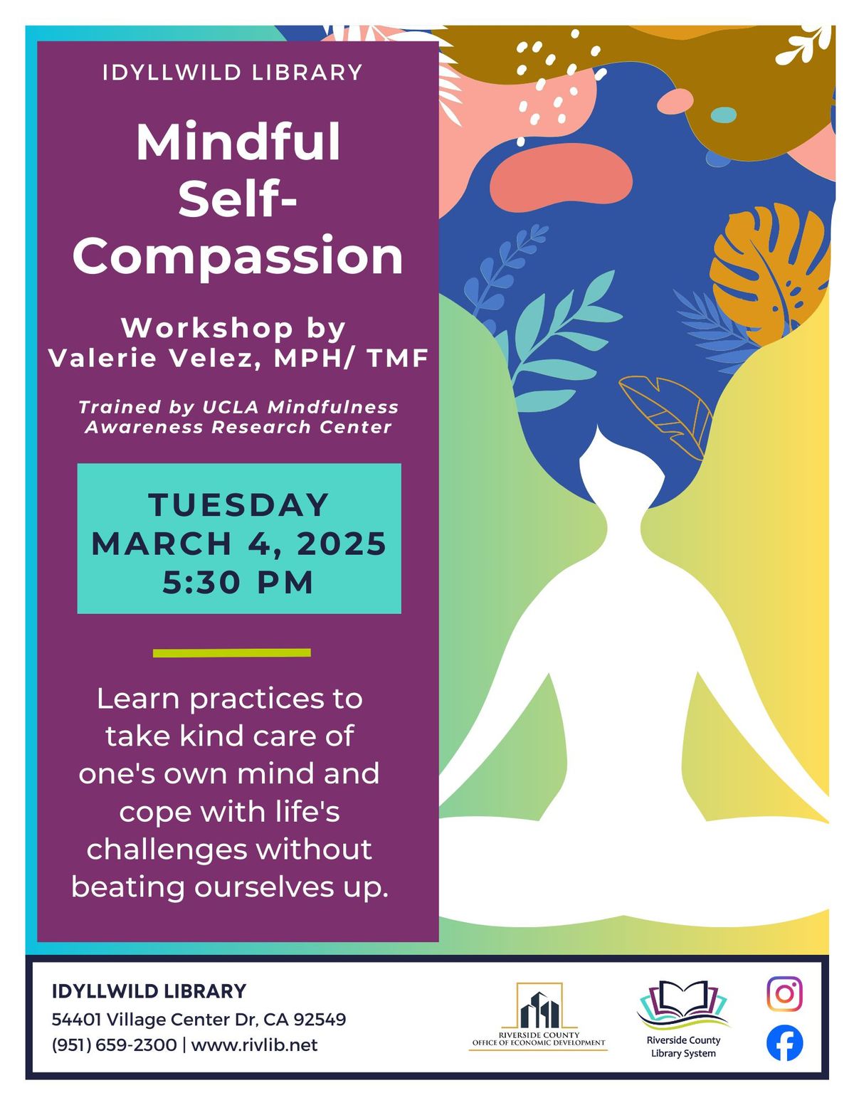 Mindful Self-Compassion with Valerie Velez, MPH