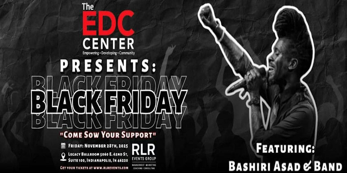 Black Friday Dinner Show: "Featuring" Bashiri Asad & Band