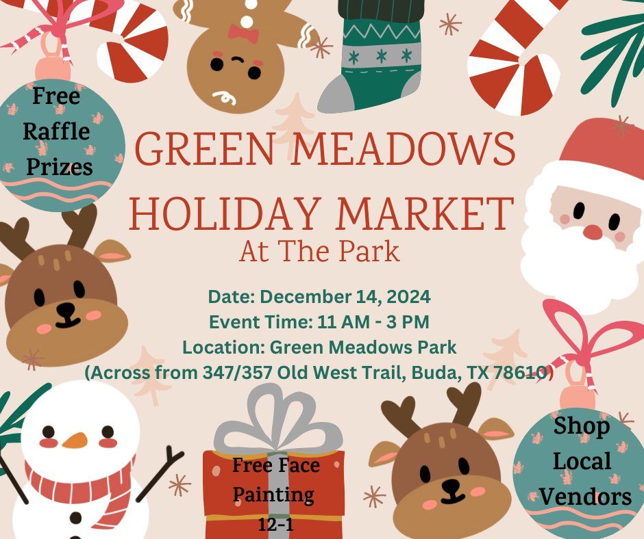 Green Meadows Holiday Market At The Park 