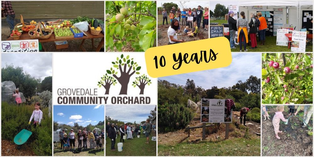 Grovedale Community Orchard 10 Year Anniversary