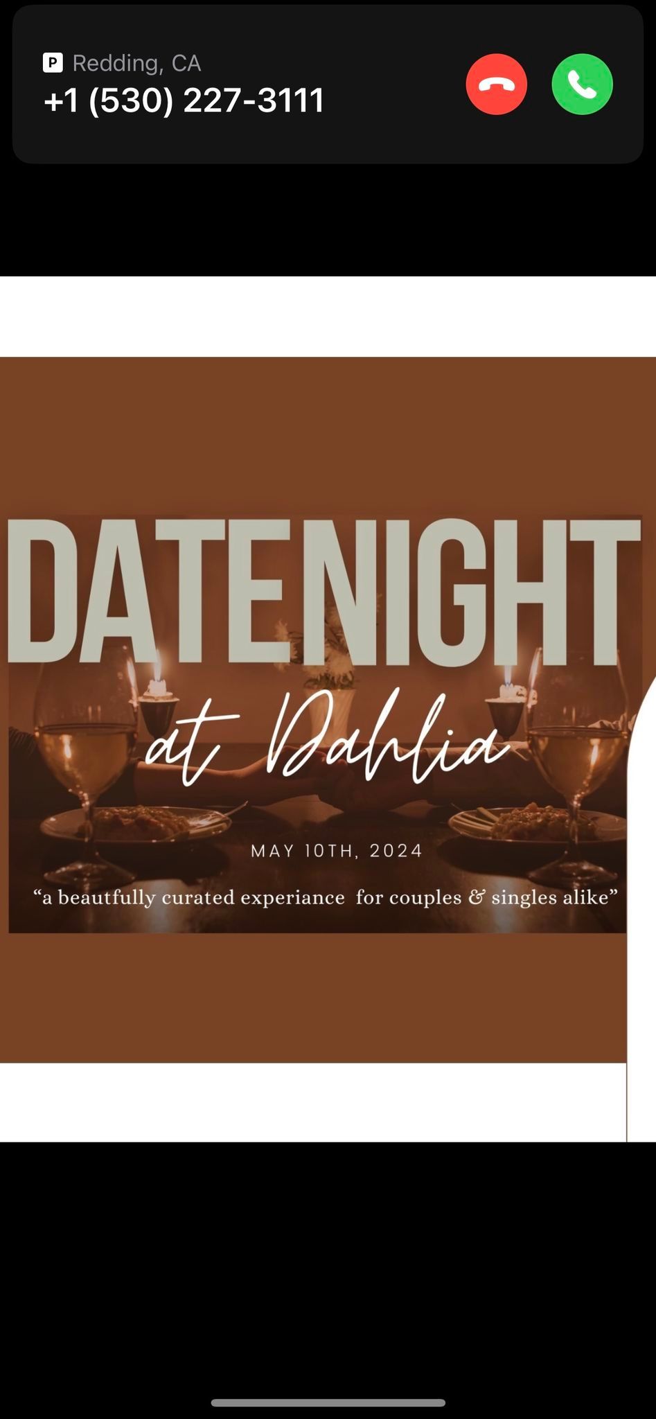 Date Night At Dahlia