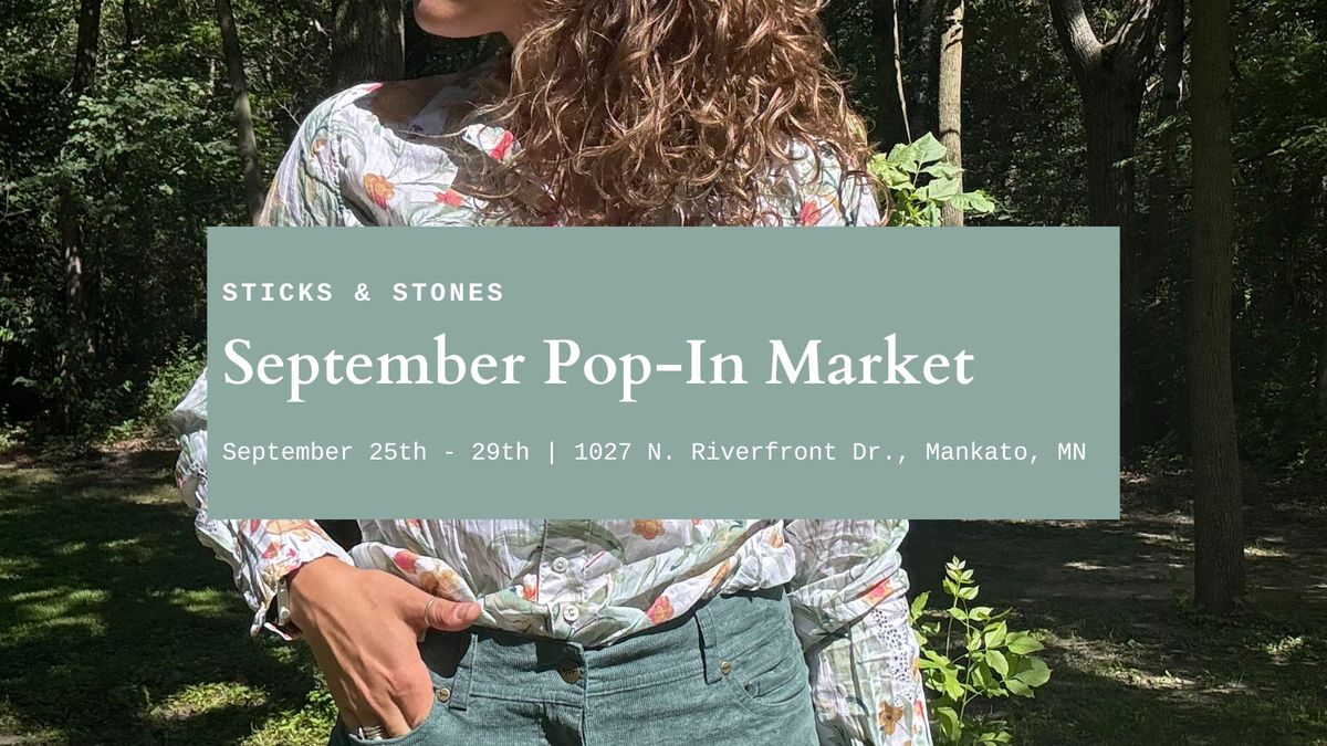 September Pop-In Market