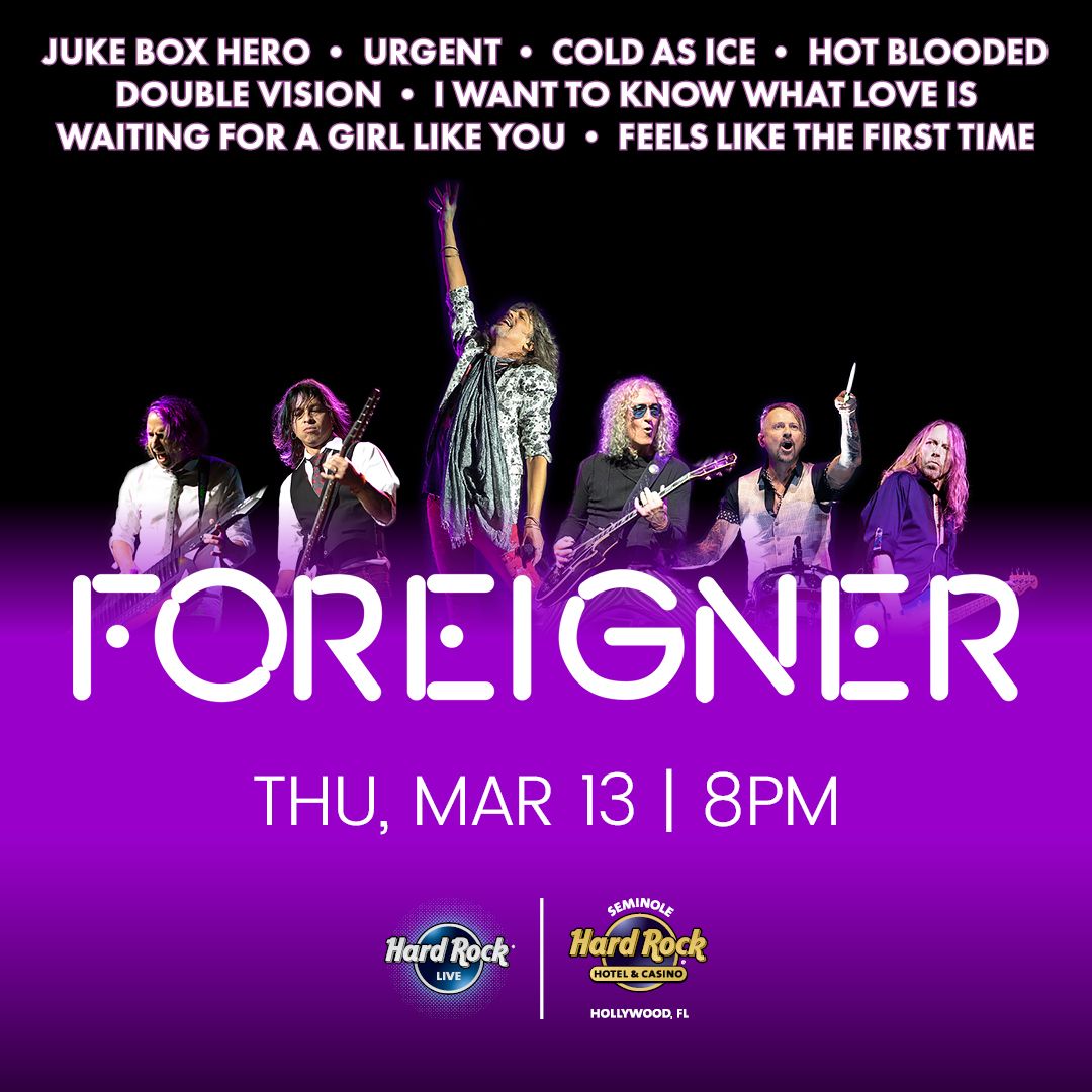 Foreigner at Hard Rock Live - Hollywood