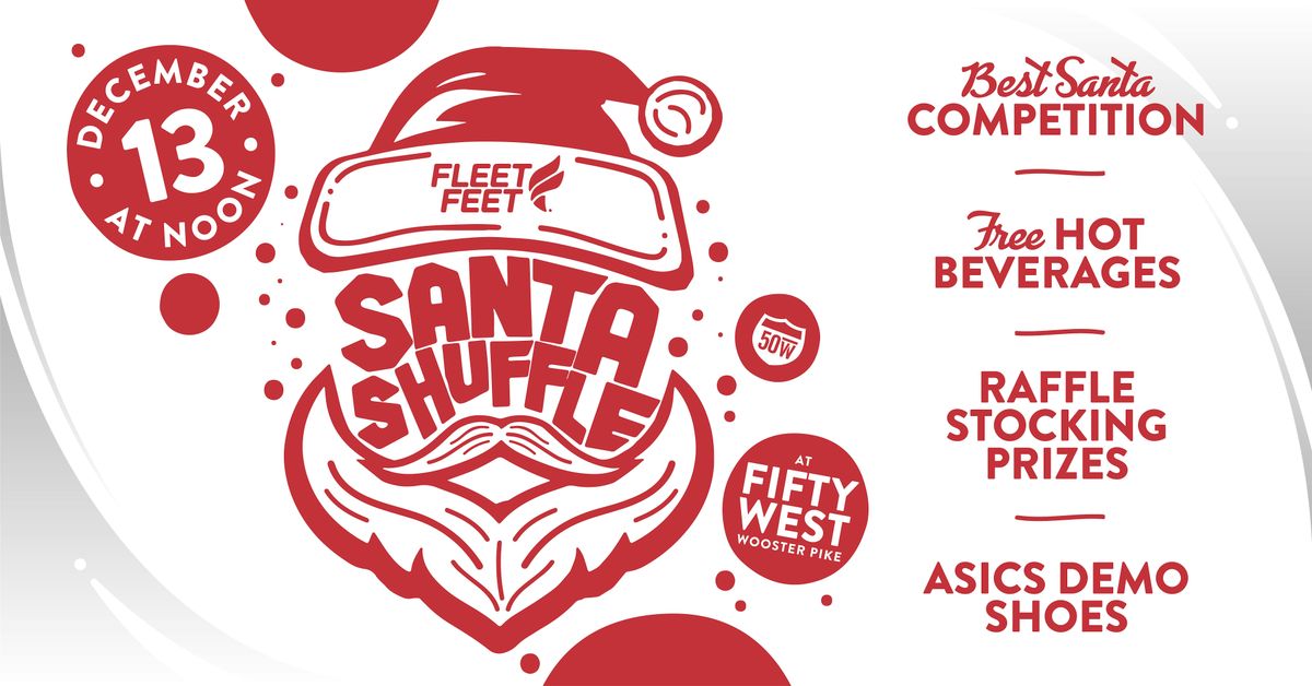 The 12 Days of Fitmas - Santa Shuffle at Fifty West!