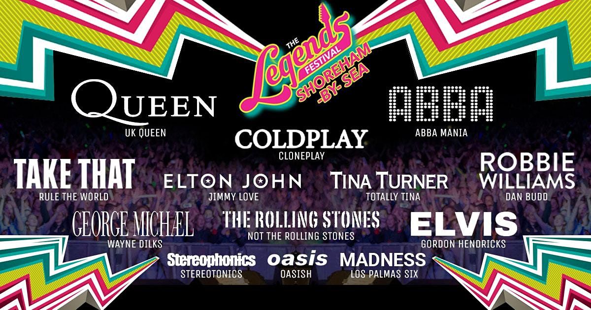 The Legends Festival Adur Recreational Ground, ShorehambySea, Adur