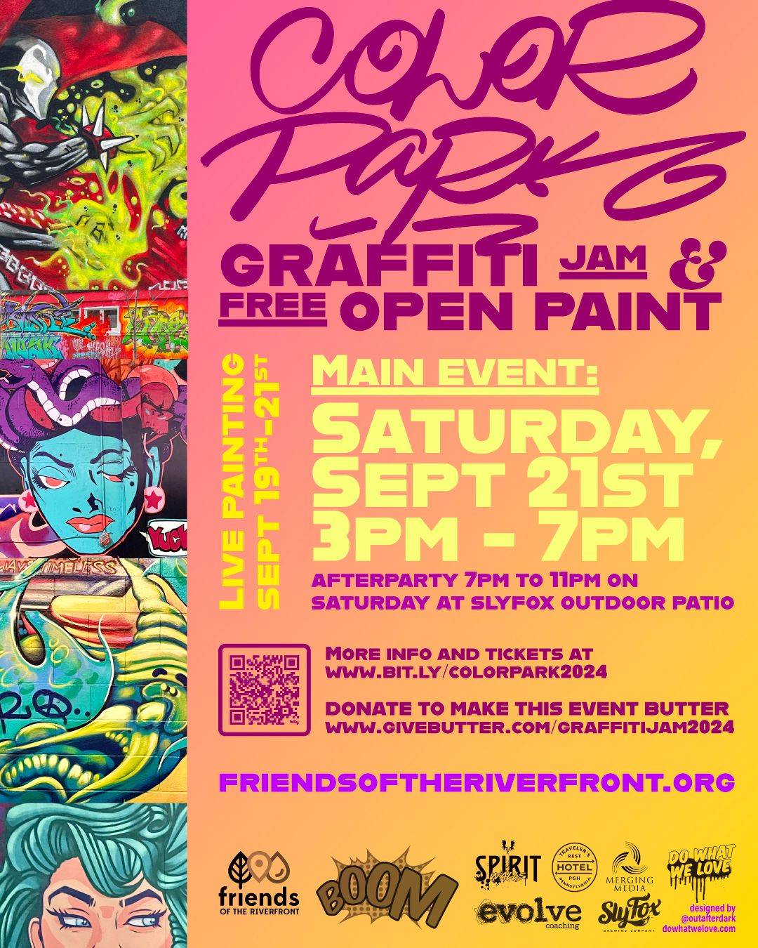 Graffiti Jam and Open Paint at Color Park