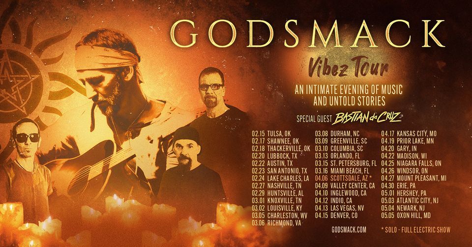 VIBEZ TOUR - AN INTIMATE EVENING WITH GODSMACK