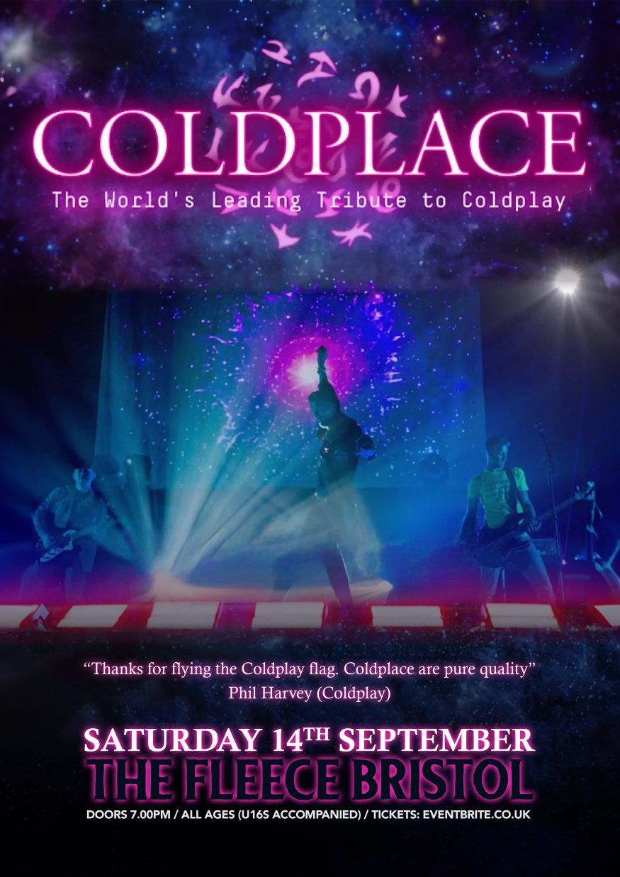 Coldplace - A Tribute to Coldplay Bristol Tickets